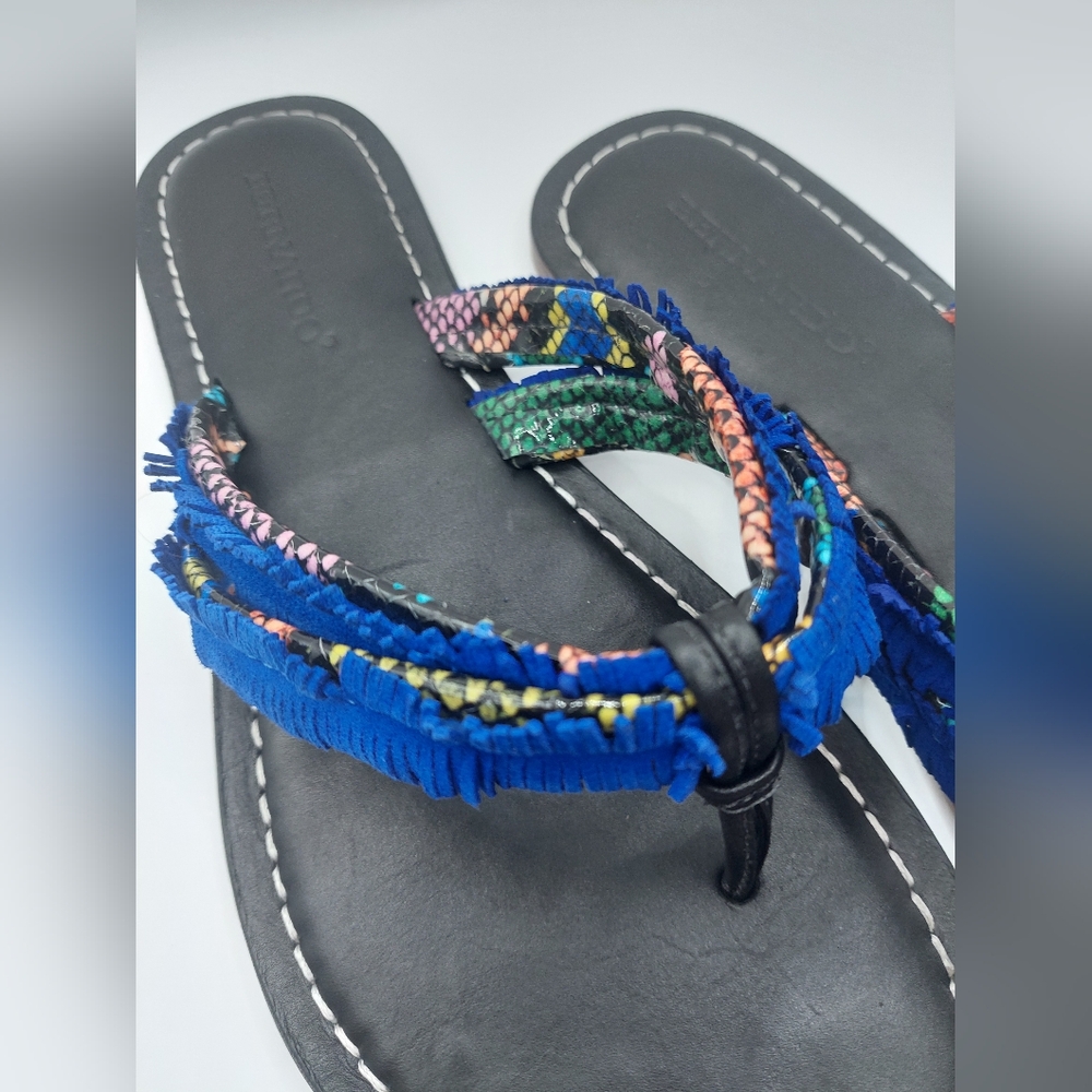 ANTHROPOLOGIE Bernardo‎ Miami Fringe Sandals size 9 1/2M - Picture 4 of 7